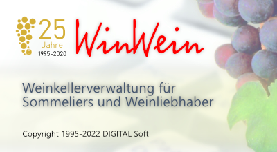WinWein - Lizenznummer